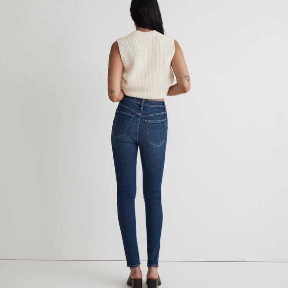 Madewell 10-inch High Rise Skinny Jeans - Picture 2 of 9